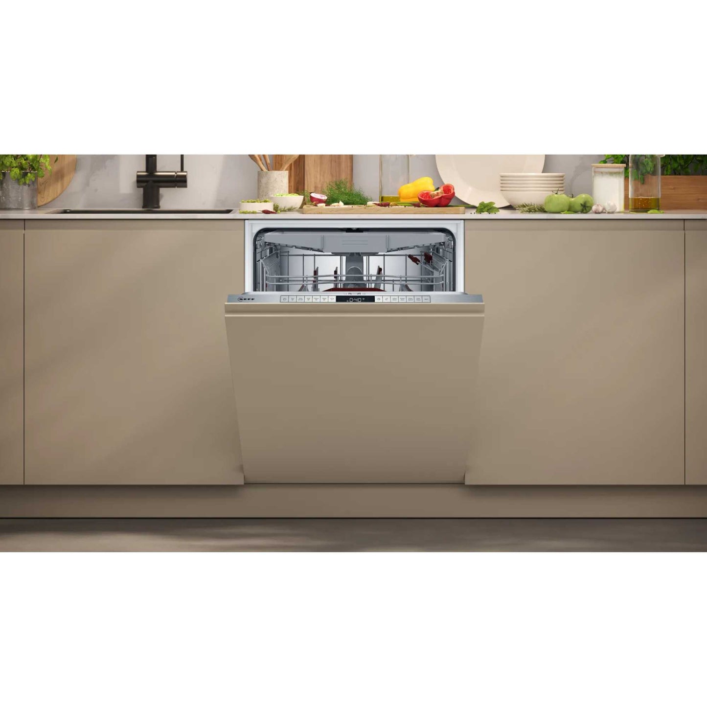 NEFF N 70 Fully Integrated Full-Sized Dishwasher - S187ZCX03G