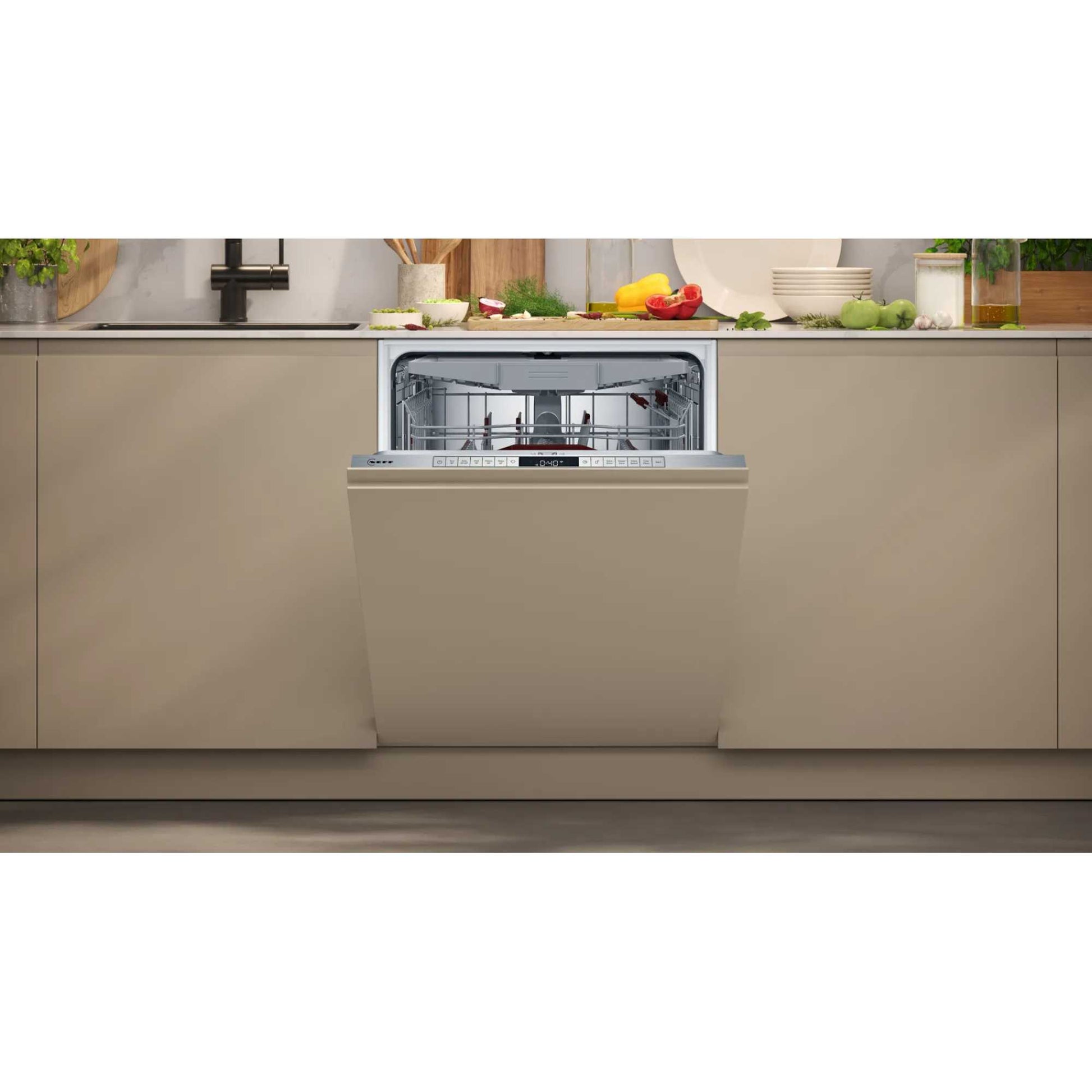 NEFF N 70 Fully Integrated Full-Sized Dishwasher - S187ZCX03G