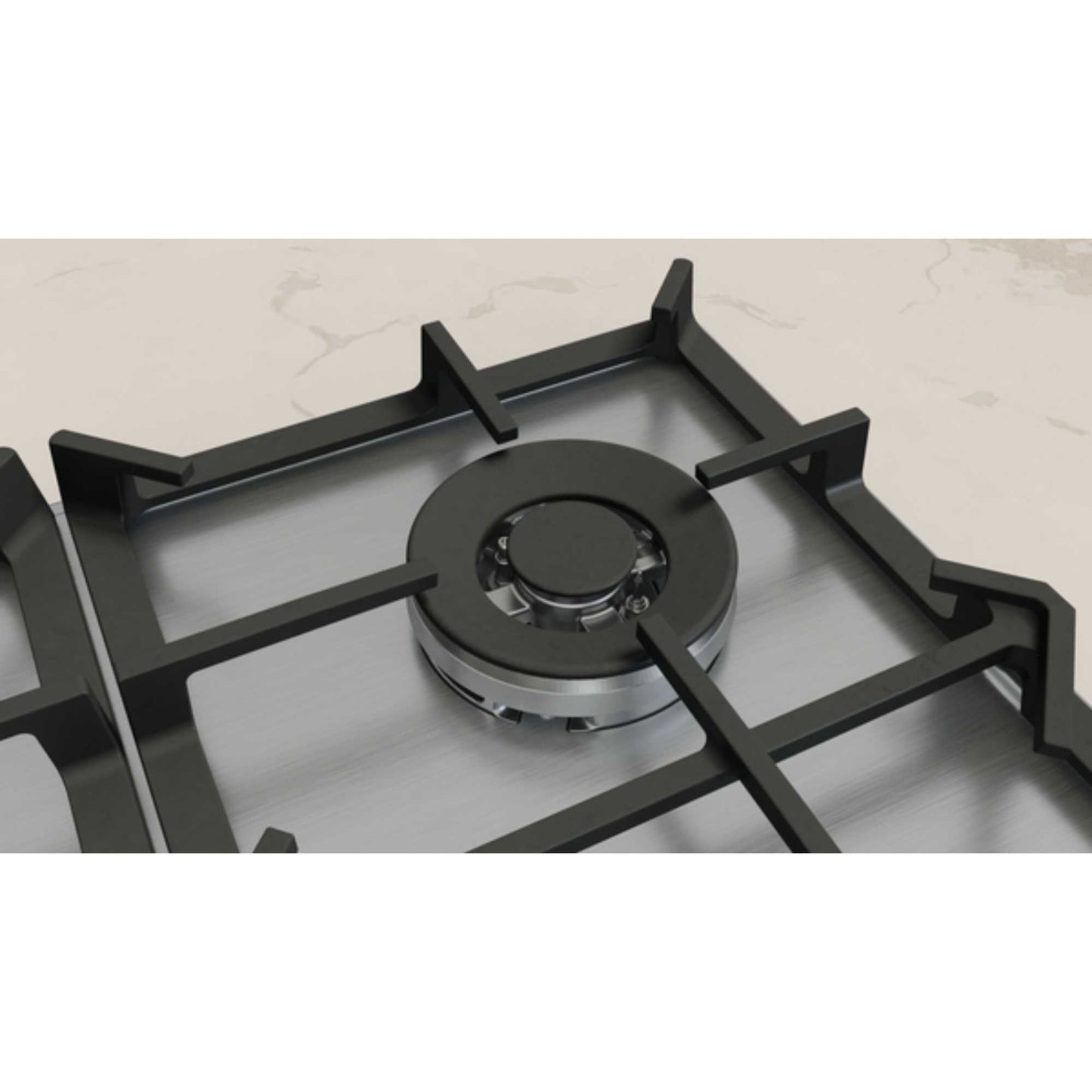 NEFF T26CIH8N0 N70 60cm 4 Burner Gas Hob - Stainless Steel