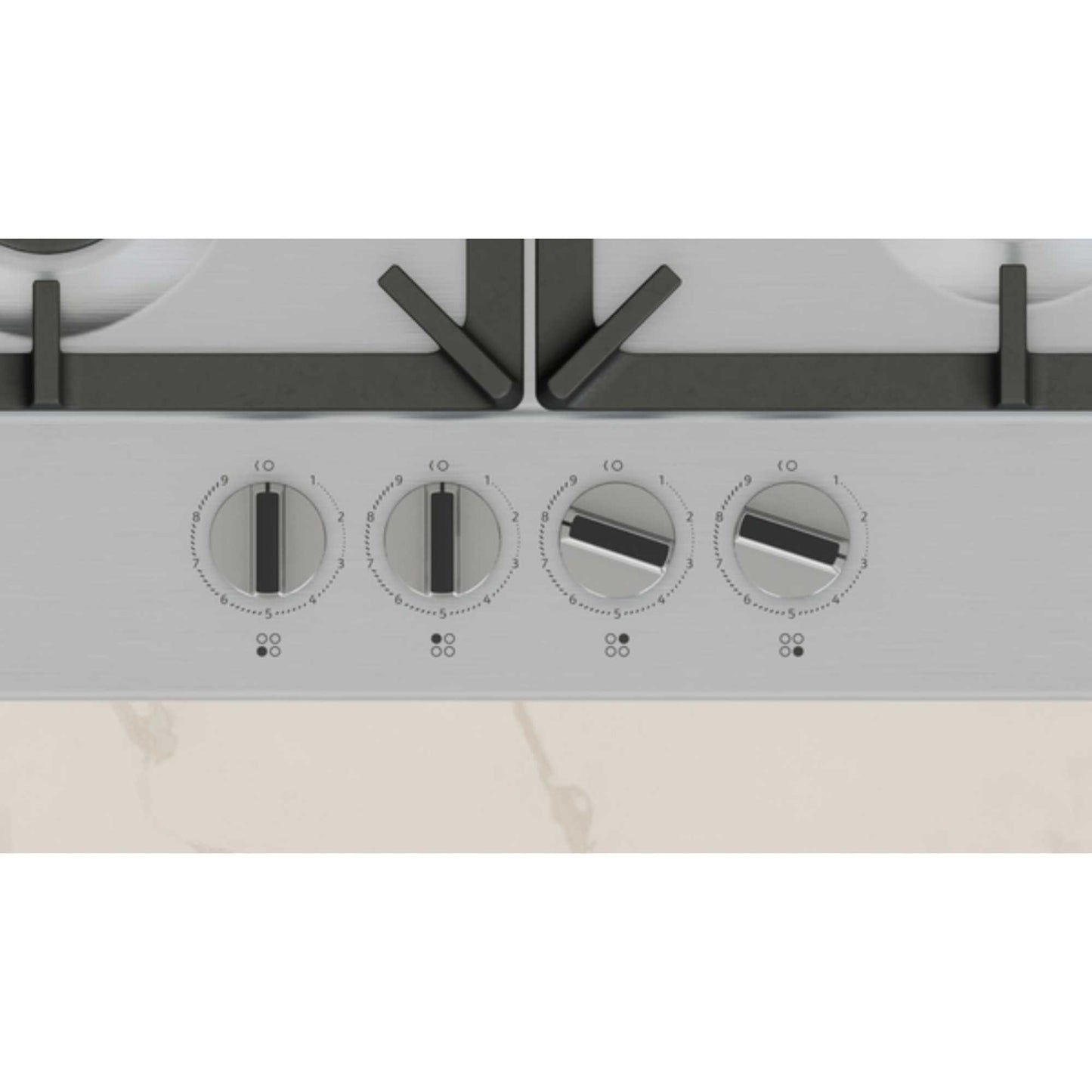NEFF T26CIH8N0 N70 60cm 4 Burner Gas Hob - Stainless Steel