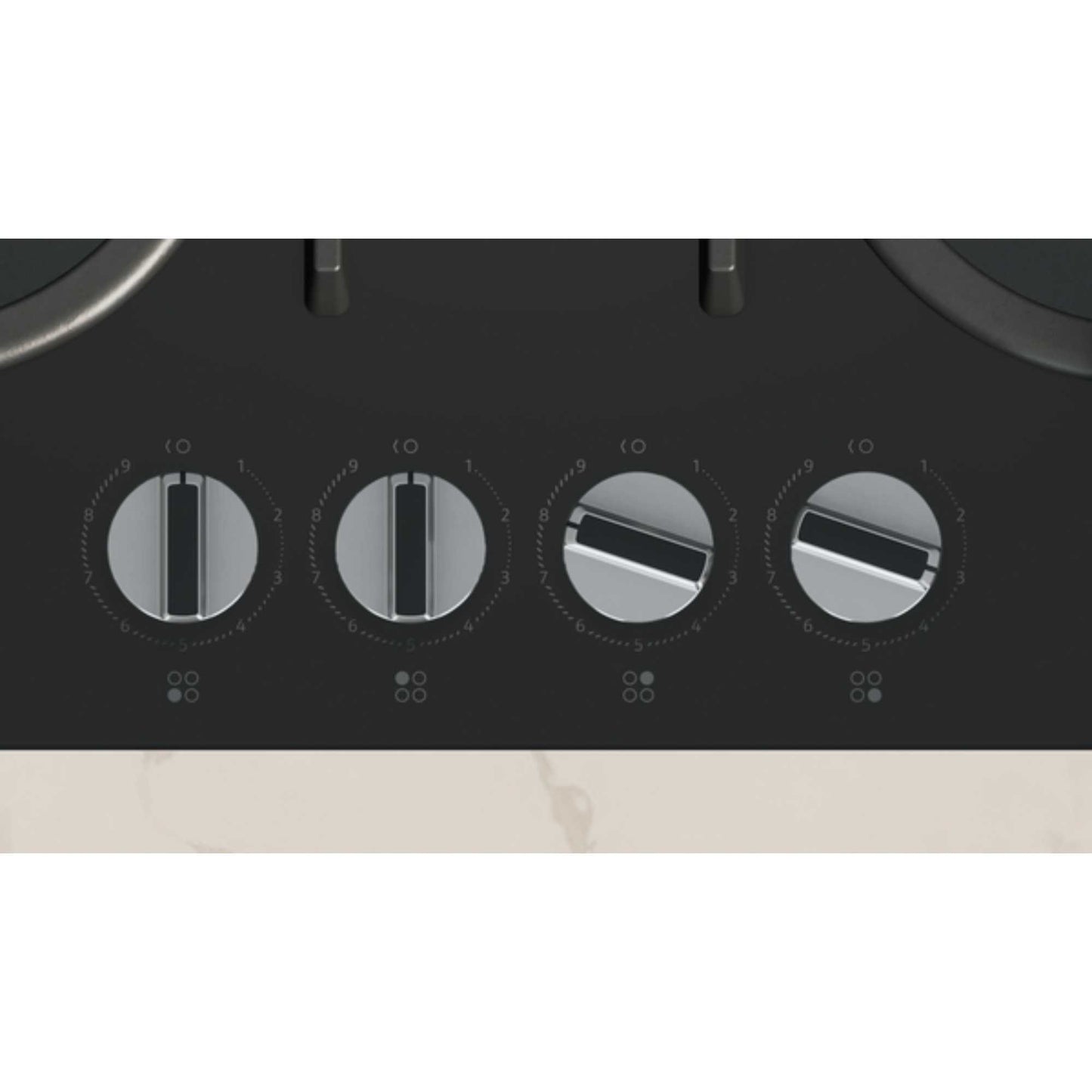 NEFF T26PIP4S0 N70 60cm 4 Burner Gas Hob - Black