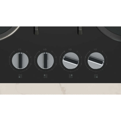 NEFF T26PIP4S0 N70 60cm 4 Burner Gas Hob - Black
