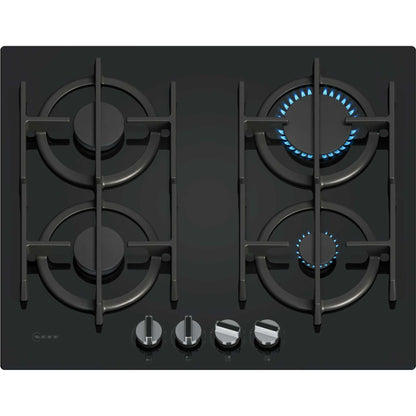 NEFF T26PIP4S0 N70 60cm 4 Burner Gas Hob - Black