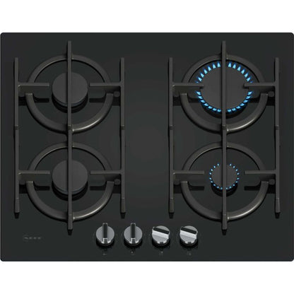 NEFF T26PIP4S0 N70 60cm 4 Burner Gas Hob - Black