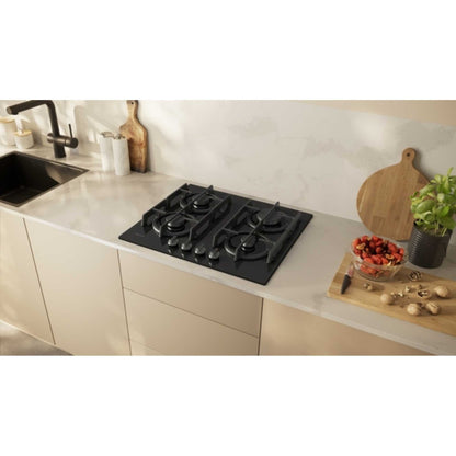 NEFF T26PIP4S0 N70 60cm 4 Burner Gas Hob - Black