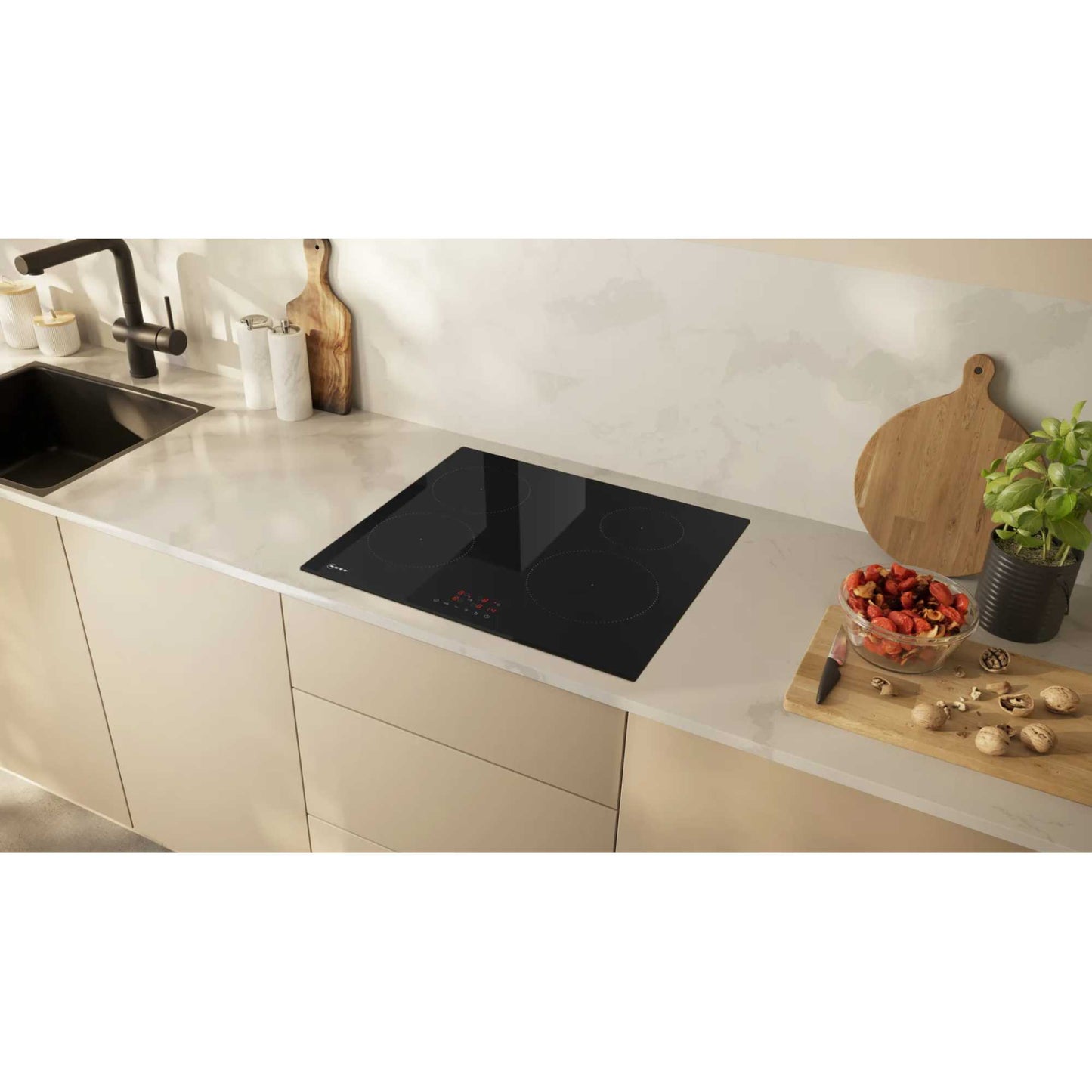 NEFF T36FBE1L0 N30 60cm 4 Burner Hob - Black