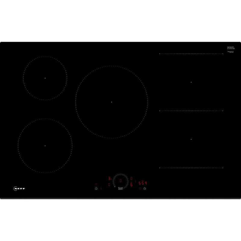 NEFF T58FHW1L0 N70 80cm Smart 5 Burner Hob - Black