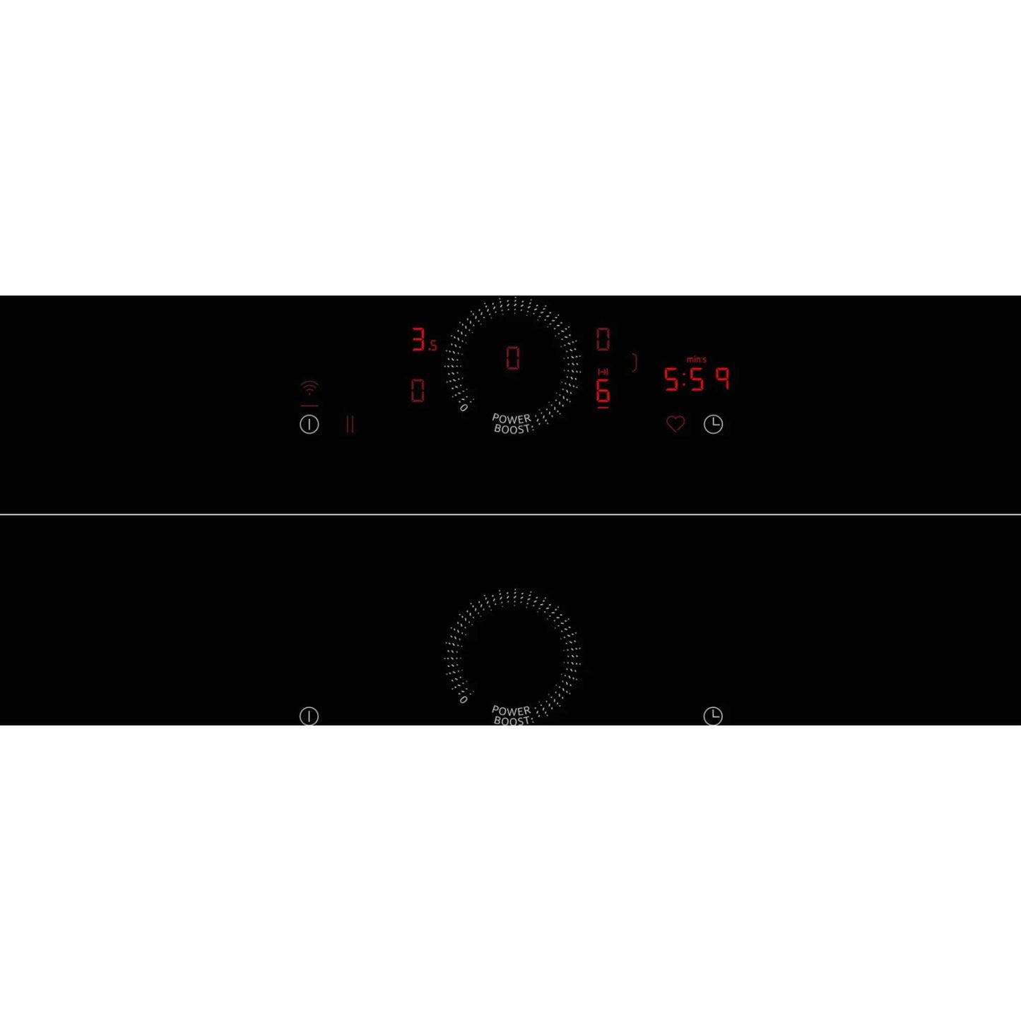 NEFF T58FHW1L0 N70 80cm Smart 5 Burner Hob - Black