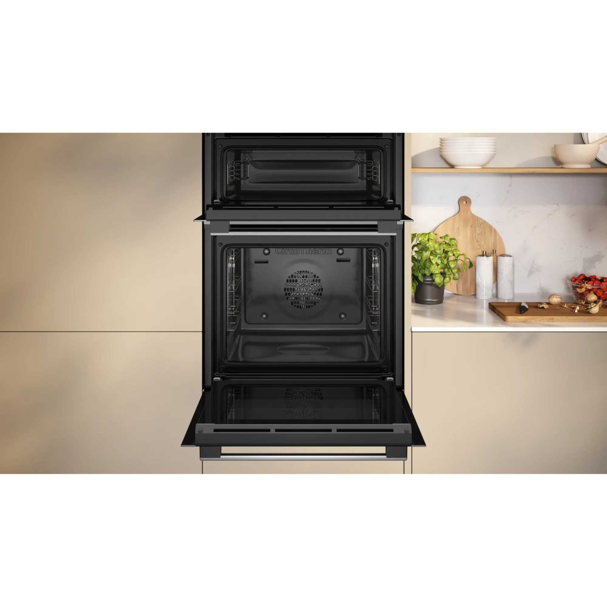 NEFF N 50 U1ACE2AN3B Built-In Double Oven - Stainless Steel