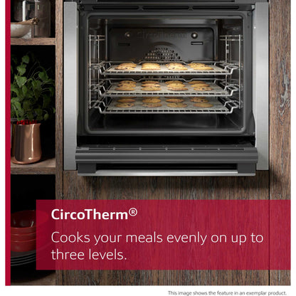 NEFF N 50 U2ACH7AG7B Built-In Smart Double Oven - Graphite Grey