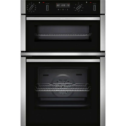 NEFF N 50 U2ACH7AN7B Built-In Smart Double Oven - Stainless Steel