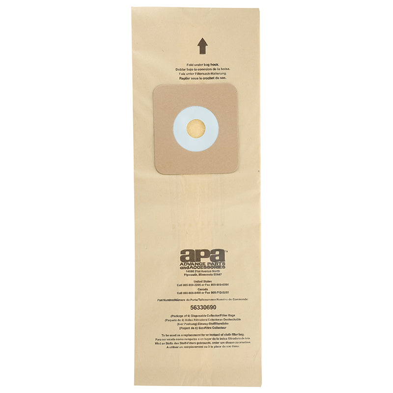 Nilfisk Vacuum Cleaner Bags (Pack of 6)