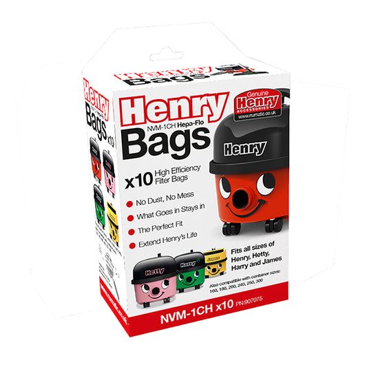 Nvm-1Ch Hepaflo Dustbag Pk 10