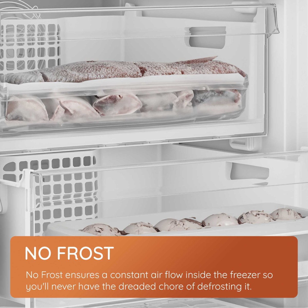 Hotpoint Fridge Freezer 50/50 No Frost - Silver - HPKH 1261 S4UK