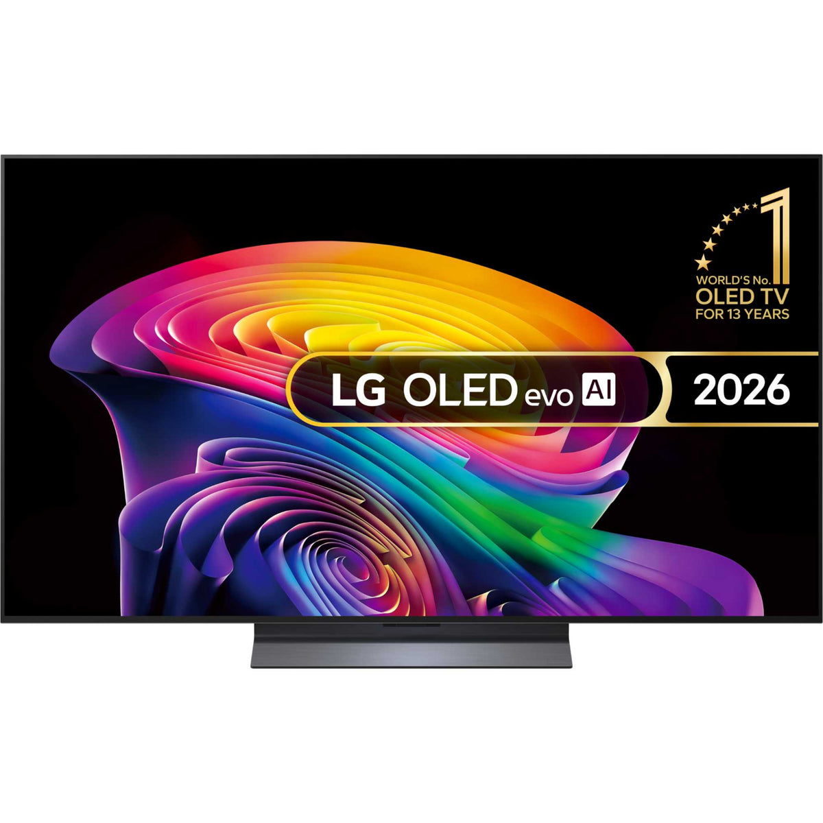 LG C66LB 55" 4K Ultra HD OLED HDR evo AI Smart TV - 55C66LB