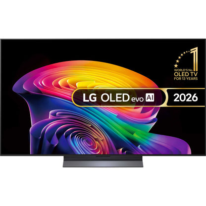 LG C66LB 55" 4K Ultra HD OLED HDR evo AI Smart TV - 55C66LB