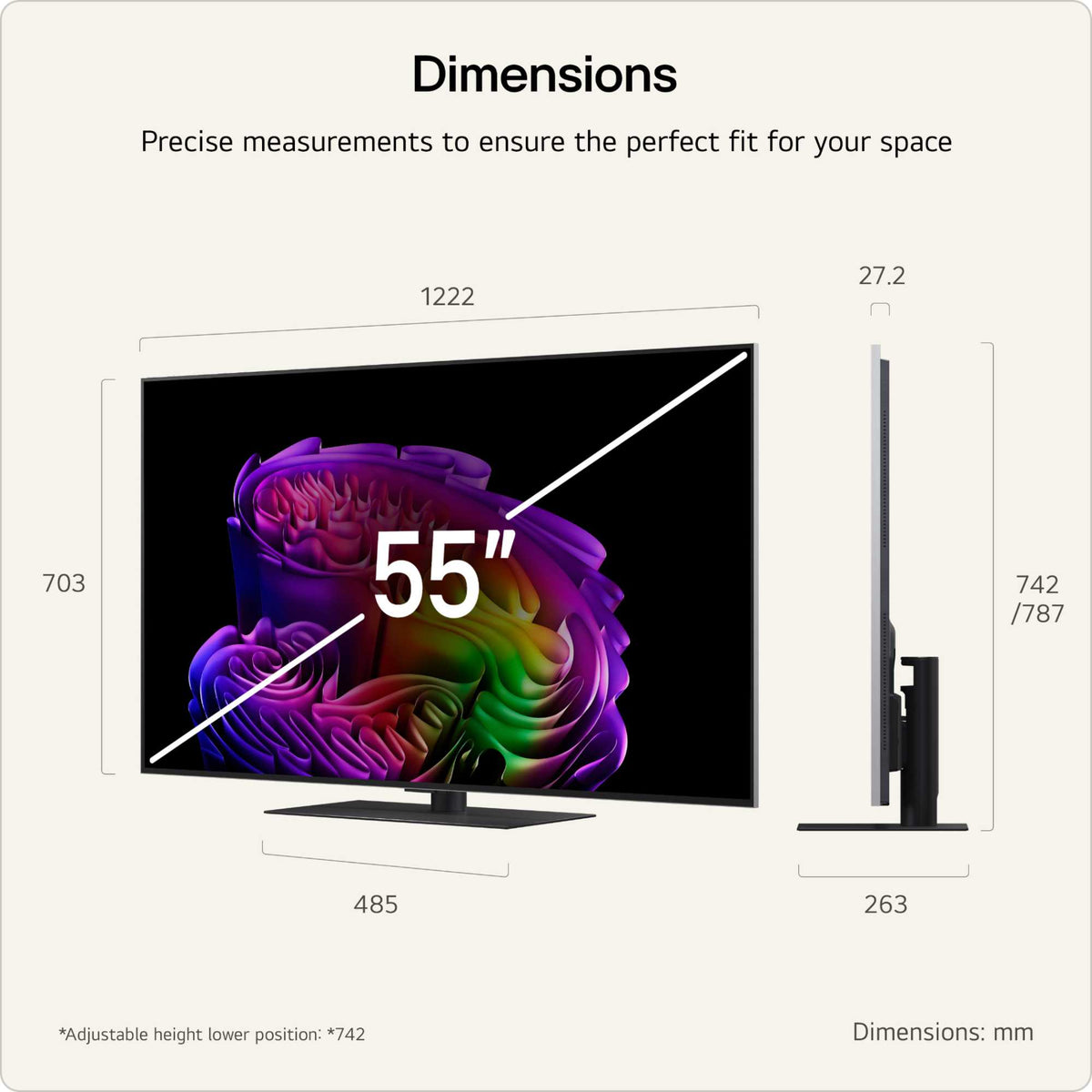 LG Evo AI G66 55" 4K Ultra Hd OLED 120Hz Smart TV - OLED55G66LS