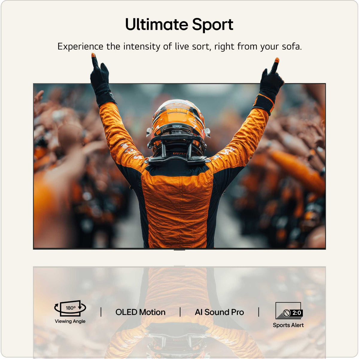 LG Evo AI G66 55" 4K Ultra Hd OLED 120Hz Smart TV - OLED55G66LS