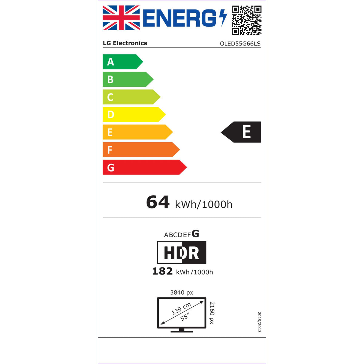 LG Evo AI G66 55" 4K Ultra Hd OLED 120Hz Smart TV - OLED55G66LS