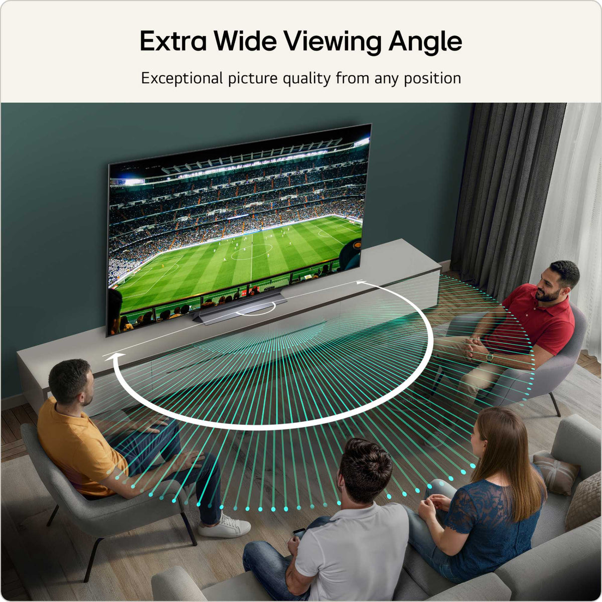 LG C66LB 65" 4K Ultra HD OLED HDR evo AI Smart TV - 65C66LB