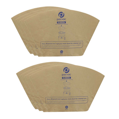 PacVac Dust Bags x 10