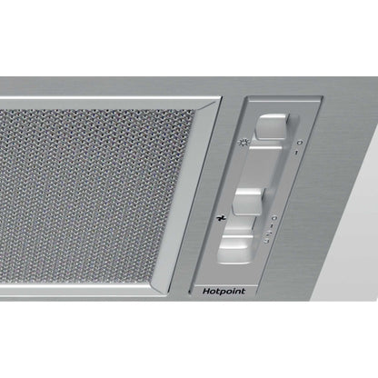 Hotpoint PCT 64 F L SS 60cm Canopy Cooker Hood