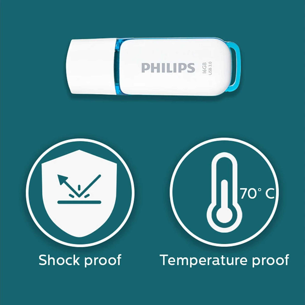 Philips FM16FD75B USB 3.0 16GB Snow Edition Blue