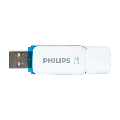 Philips FM51FD75B 512B USB 3.0 Flash Drive - Snow Edition Green