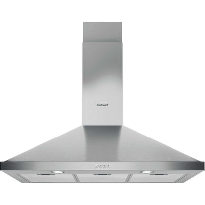Hotpoint PHPN9.5FLMX/1 90cm Chimney Pyramid Cooker Hood - Stainless Steel