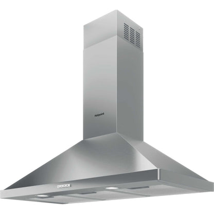 Hotpoint PHPN9.5FLMX/1 90cm Chimney Pyramid Cooker Hood - Stainless Steel