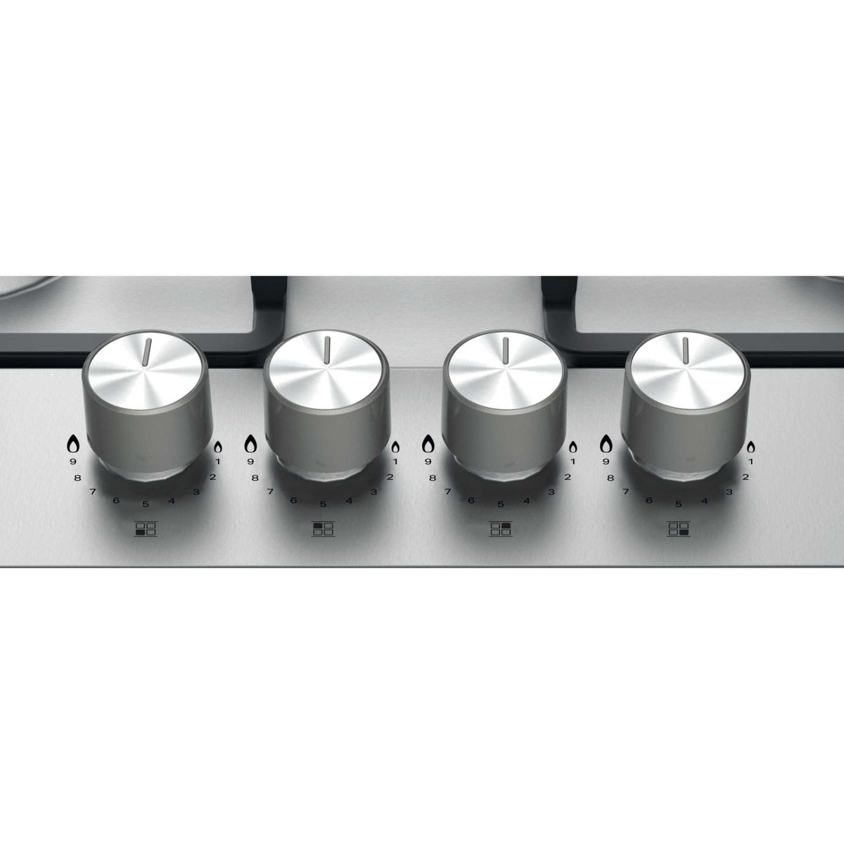 Hotpoint PPH 60G DF IX UK 60cm 4 Burner Gas Hob - Silver