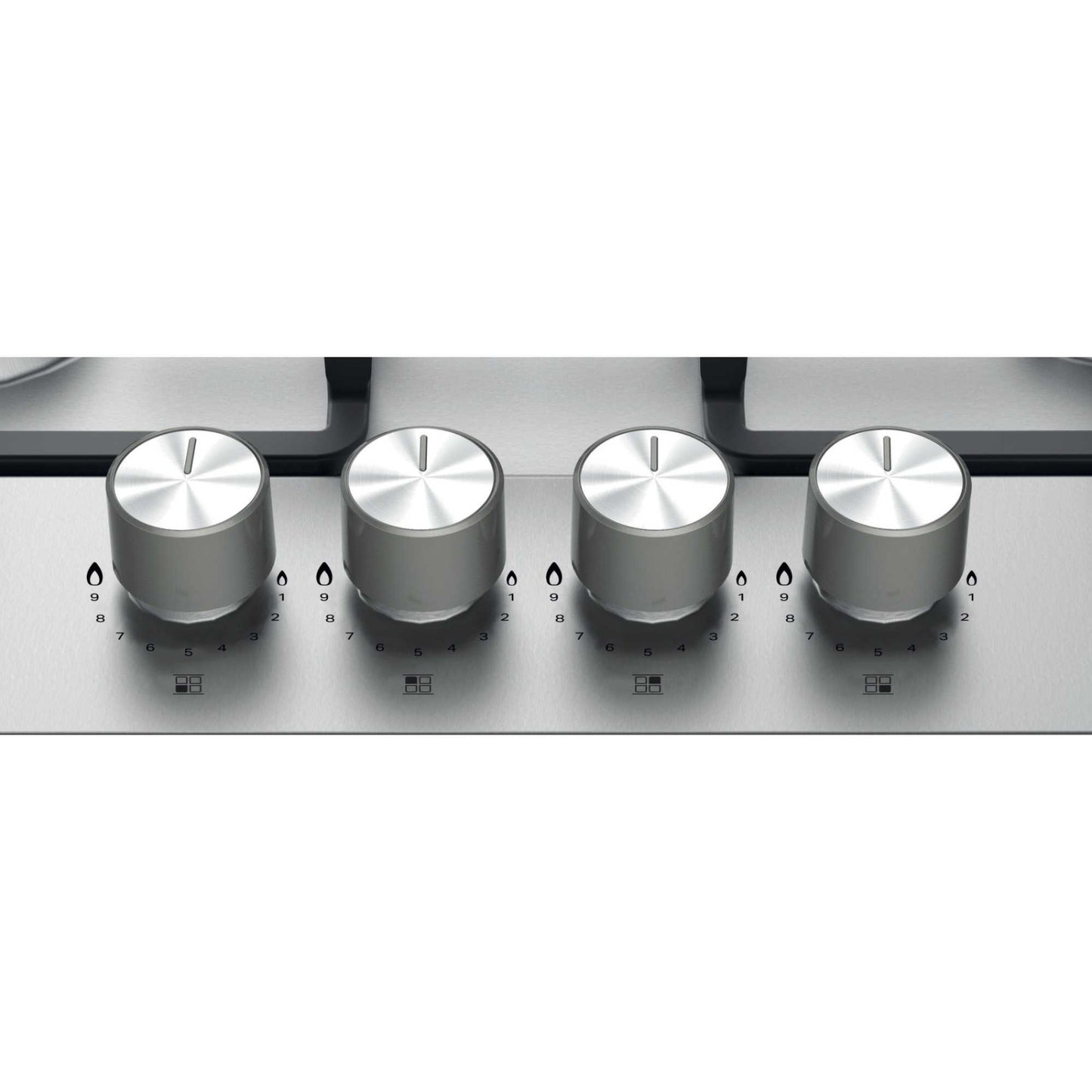 Hotpoint PPH 60G DF IX UK 60cm 4 Burner Gas Hob - Silver