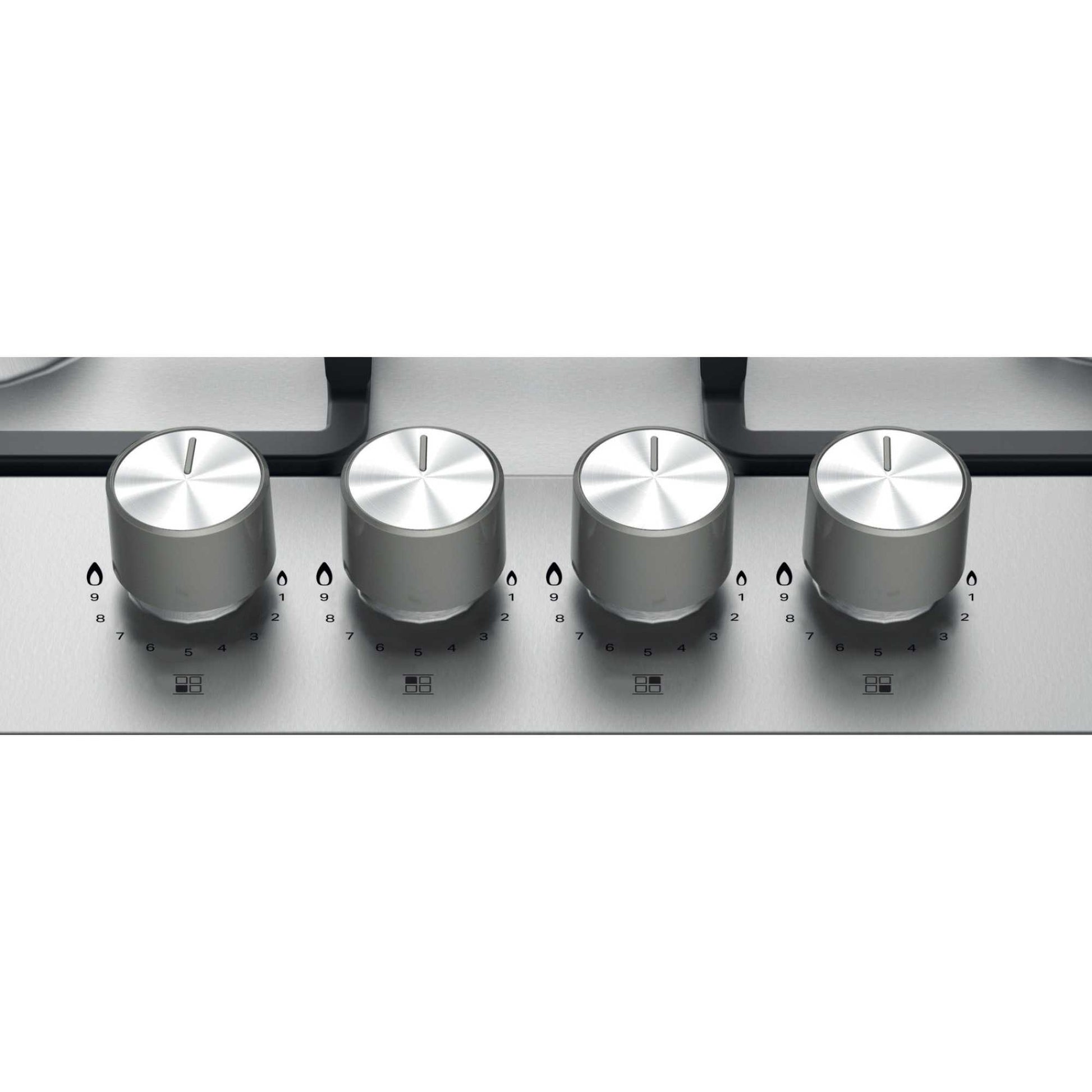Hotpoint PPH 60G DF IX UK 60cm 4 Burner Gas Hob - Silver