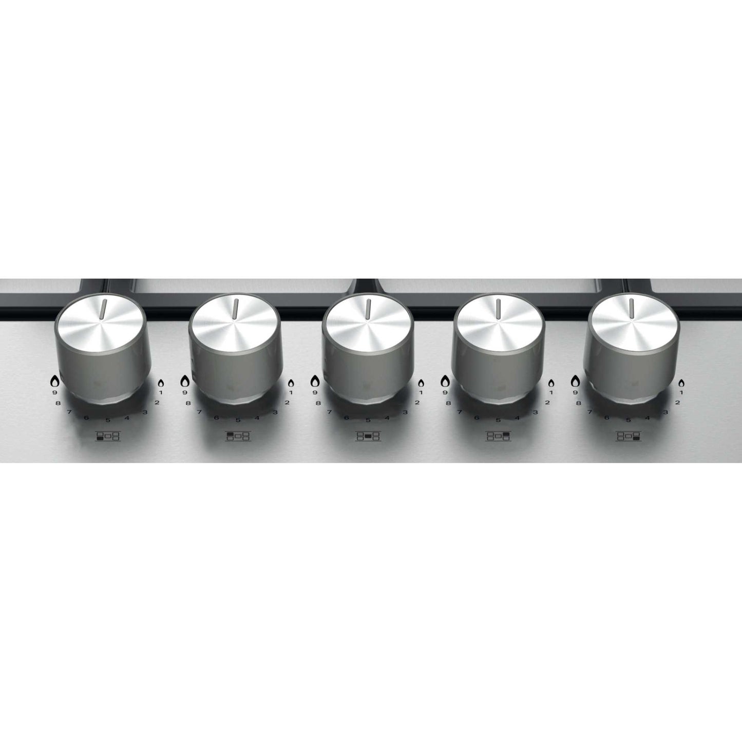 Hotpoint PPH 75G DF IX UK 75cm 5 Burner Gas Hob - Stainless Steel