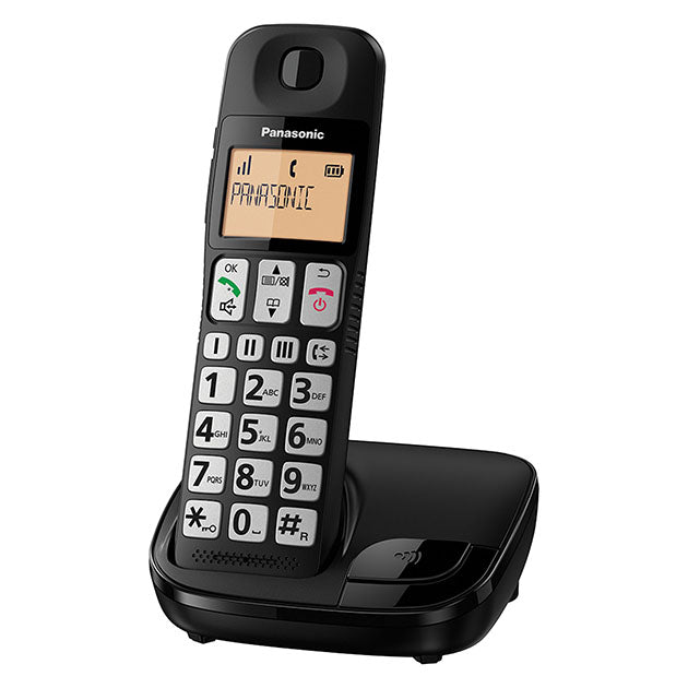 SINGLE BIG BUTTON CORDLESS DECT PHONE WITH ILLUMIN