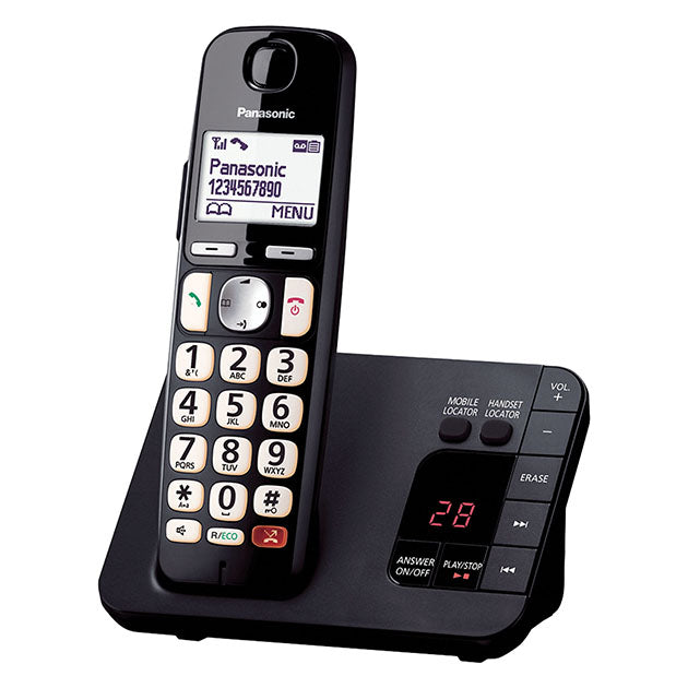 SINGLE BIG BUTTON CORDLESS DECT PHONE WITH ENHANCE