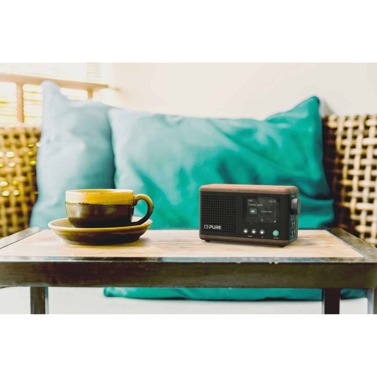 Pure Classic Mini Portable Digital Radio - Black