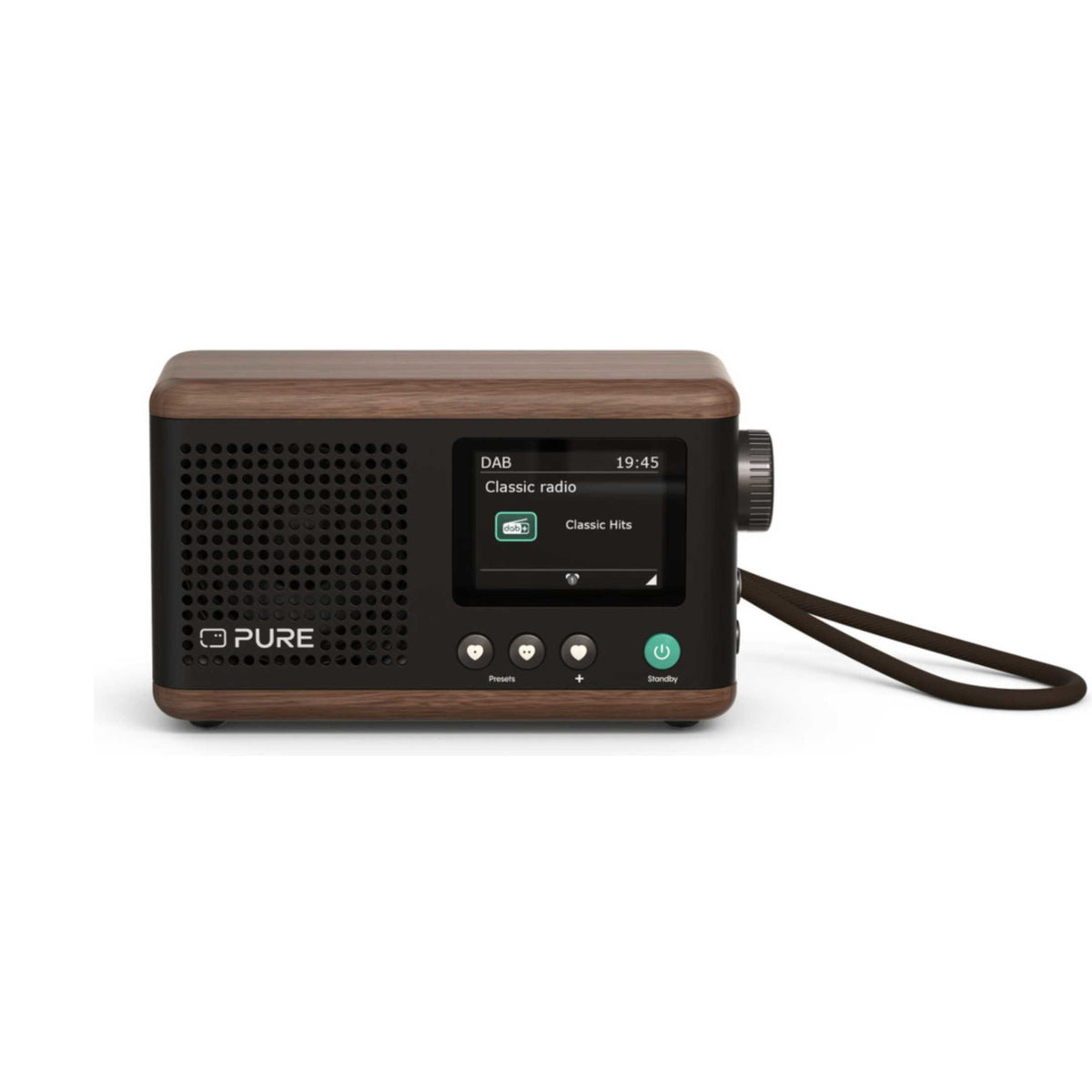 Pure Classic Mini Portable Digital Radio - Black