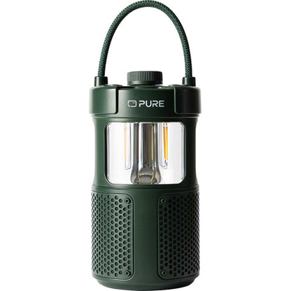 Pure Woodland Glow Waterproof Speaker & LED Lamp