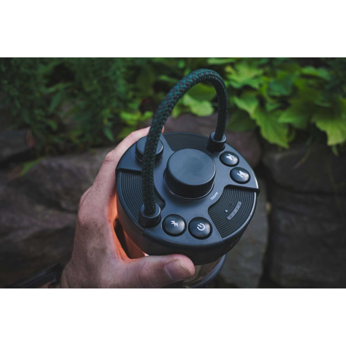 Pure Woodland Glow Waterproof Speaker & LED Lamp