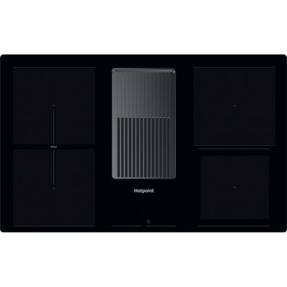 Hotpoint PVH92BUK 83cm 4 Burner Vented Induction Hob - Black