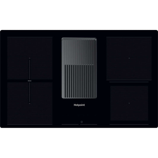 Hotpoint PVH92BUK 83cm 4 Burner Vented Induction Hob - Black