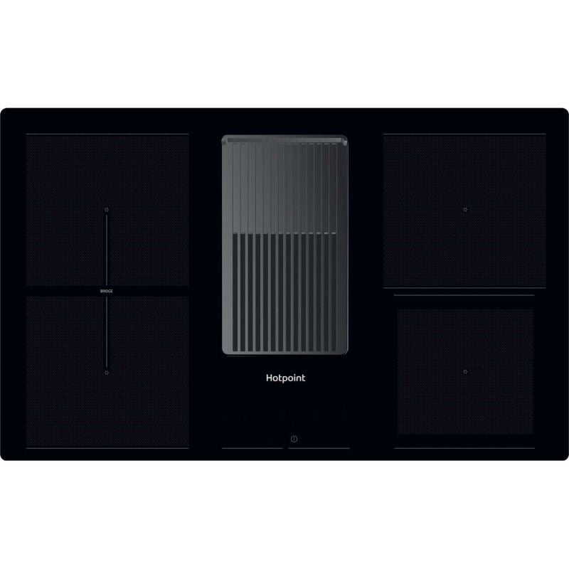 Hotpoint PVH92BUK 83cm 4 Burner Vented Induction Hob - Black