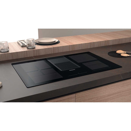 Hotpoint PVH92BUK 83cm 4 Burner Vented Induction Hob - Black