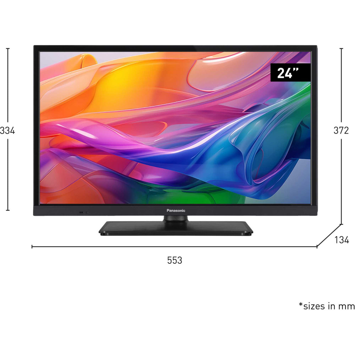 Panasonic 24" HD Ready LED Smart Fire TV - TV-24S50AEYC