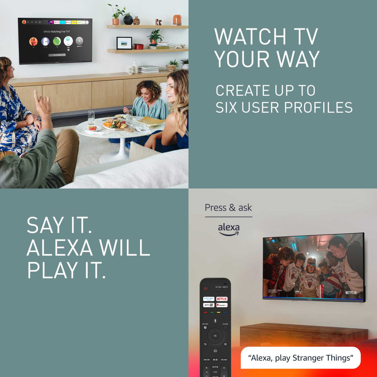 Panasonic S55AEYC 32" Full HD LED Fire TV - TV-32S55AEYC