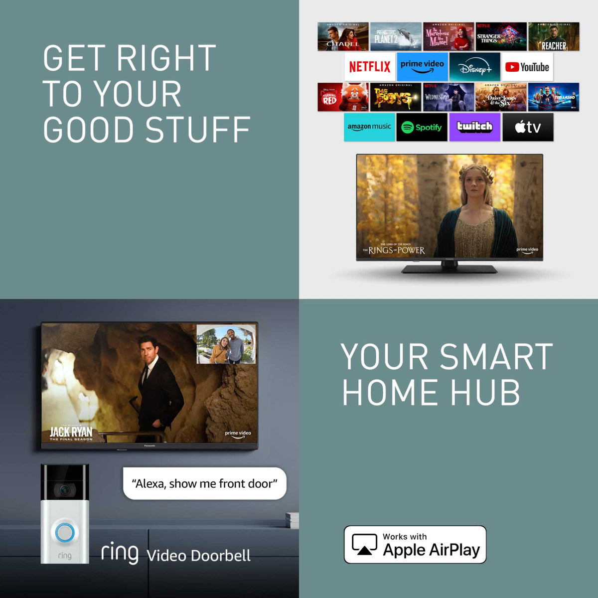 Panasonic S55AEYC 40" Full HD LED Fire TV - TV-40S55AEYC