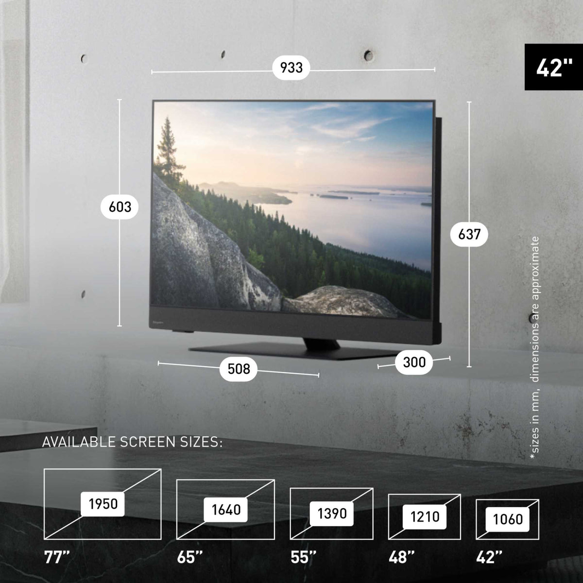 Panasonic Z90 Series 42" 4K Ultra HD OLED Freely Fire TV - TV-42Z90BEB