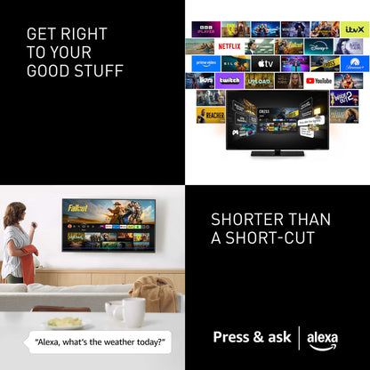 Panasonic W85BEY 43" 4K Ultra HD QLED Fire TV - TV-43W85BEY