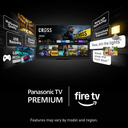 Panasonic W85BEY 65" 4K Ultra HD QLED Fire TV - TV-65W85BEY